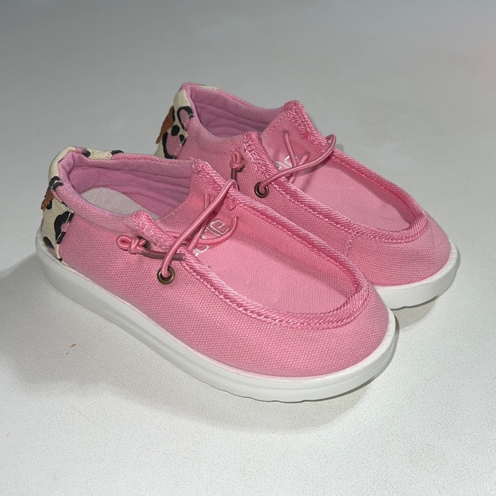 Toddler Pink Hey Dude